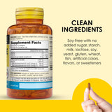 MASON NATURAL Fish Oil softgels on a wooden table