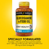 MASON NATURAL Fish Oil supplement facts label