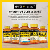 MASON NATURAL Garlic Oil Softgels with measuring spoon for dosage