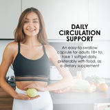 MASON NATURAL Ginger Supplement 500mg softgel in hand