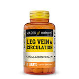 MASON NATURAL Leg Vein & Circulation Tablets front view with packaging