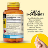 MASON NATURAL Magnesium 500mg Tablets with a measuring spoon