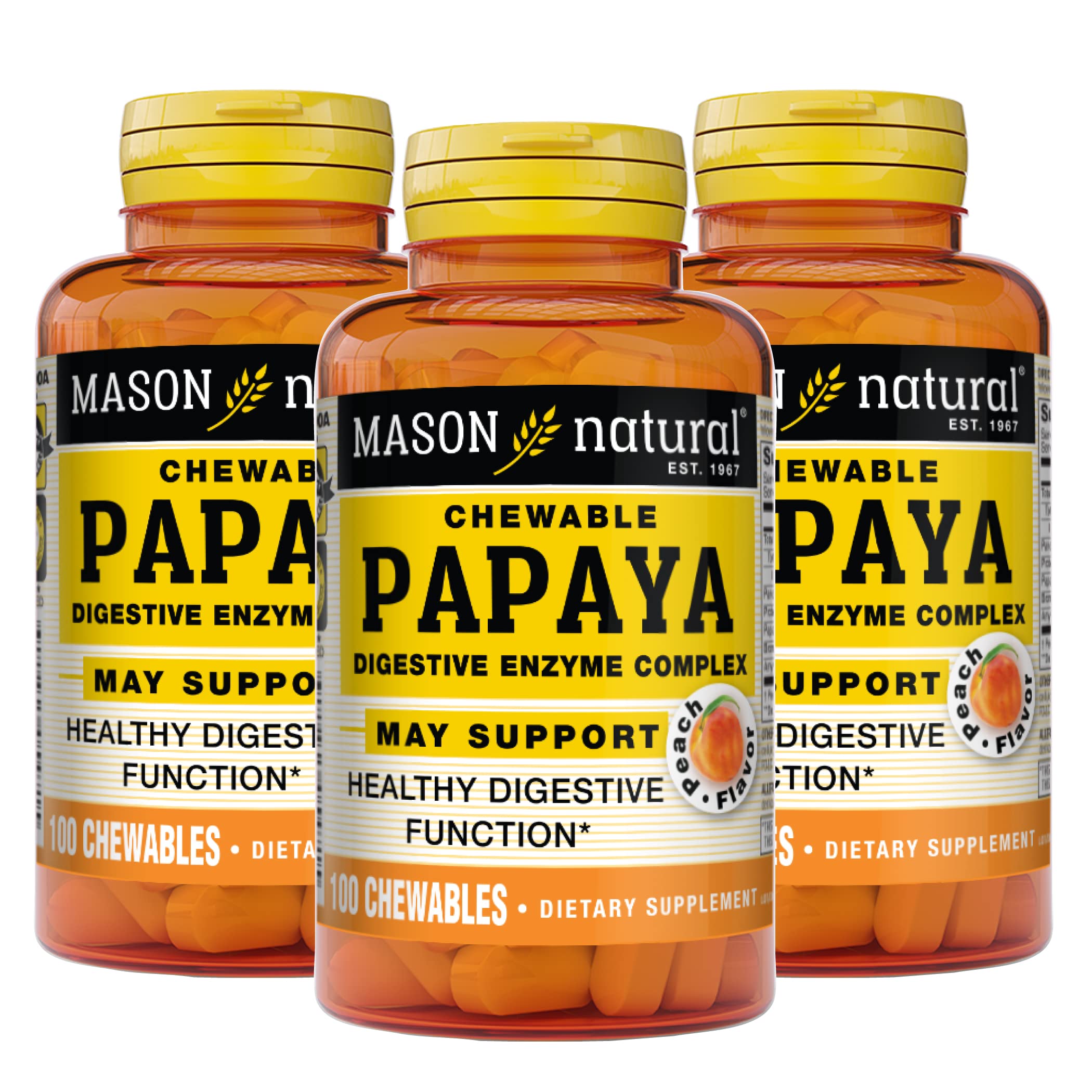 MASON NATURAL Multi-Enzyme Supplement 280g front view