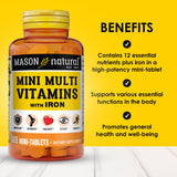 MASON NATURAL Multivitamins with Iron packaging