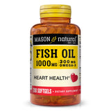 MASON NATURAL Omega 3 Fish Oil Softgels 1000mg front view