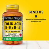 MASON NATURAL Turmeric Supplement nutritional information