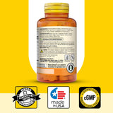 MASON NATURAL Valerian Root 60 Tablets with a glass of water