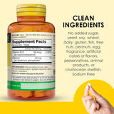 MASON NATURAL Vitamin B12 50mcg supplement tablet close-up