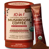 MATCHA DNA Mushroom Coffee Blend front view with packaging