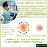 Matrix Nutrients Organic Vitamin B3 Niacin supplement packaging