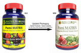 Matrix Nutrients Pomi MATRIX Turmeric Supplement back view