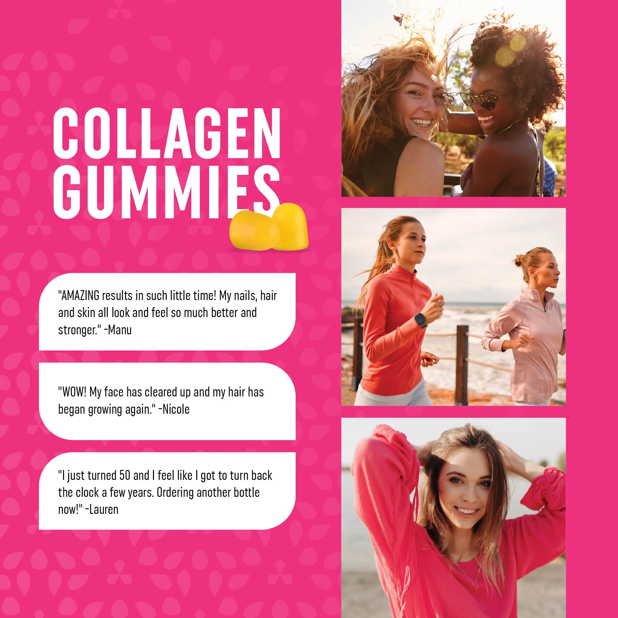 MAV NUTRITION Collagen Gummies showing gummy texture