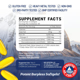 MAV NUTRITION Fish Oil Triple Strength 3600mg citrus-flavoured softgels