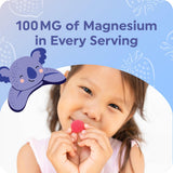 MAV NUTRITION Kids Magnesium Gummies ingredients list on packaging