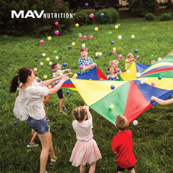 MAV NUTRITION Kids Multivitamin Gummies bottle back view