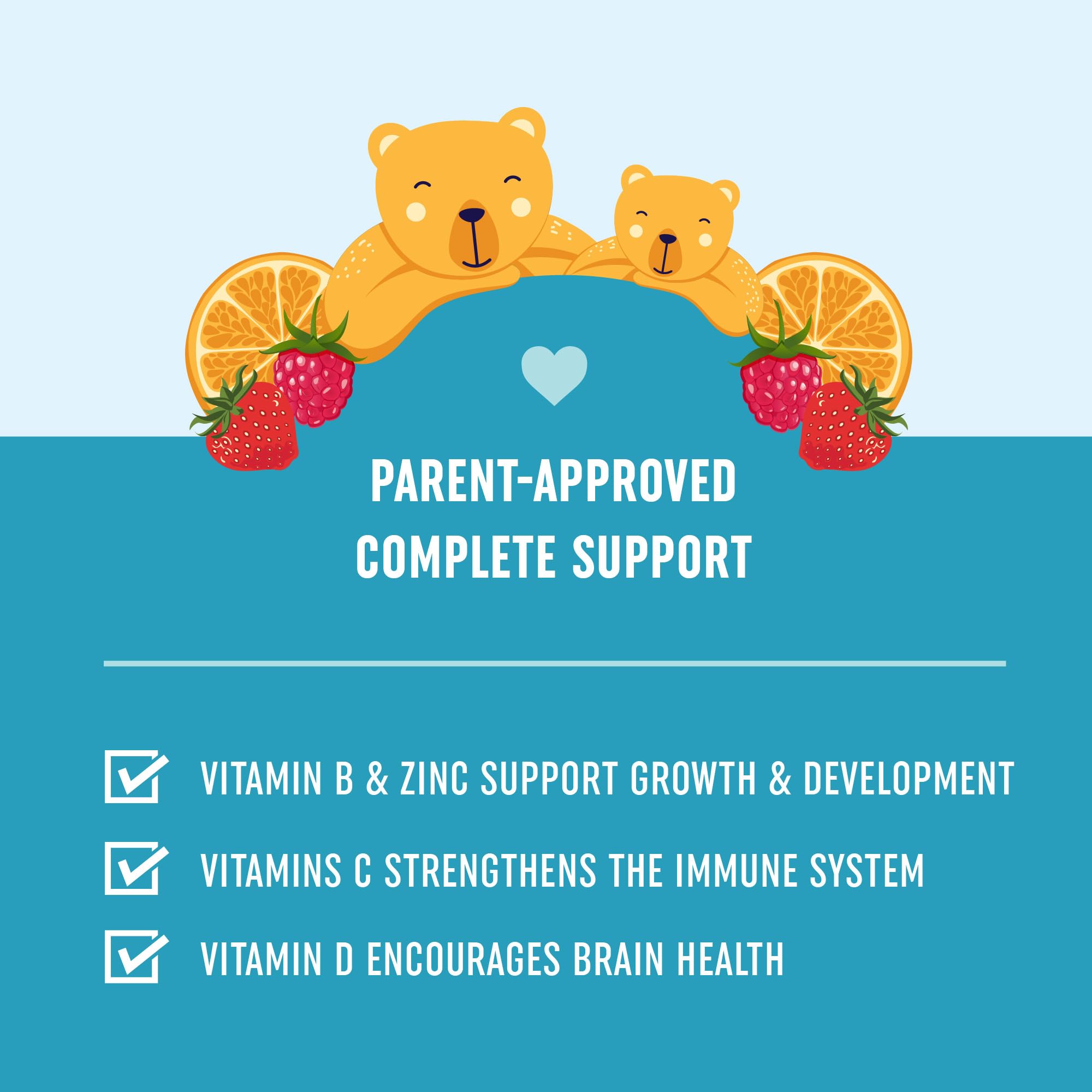 MAV NUTRITION Kids Multivitamin Gummies nutrition facts