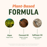 MAV NUTRITION Omega 3-6-9 Gummies back view with ingredients