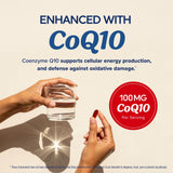 MAV NUTRITION Omega 3 Q10 Supplement 1350MG side view