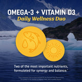 MAV NUTRITION Omega-3 with Vitamin D3 200g back view