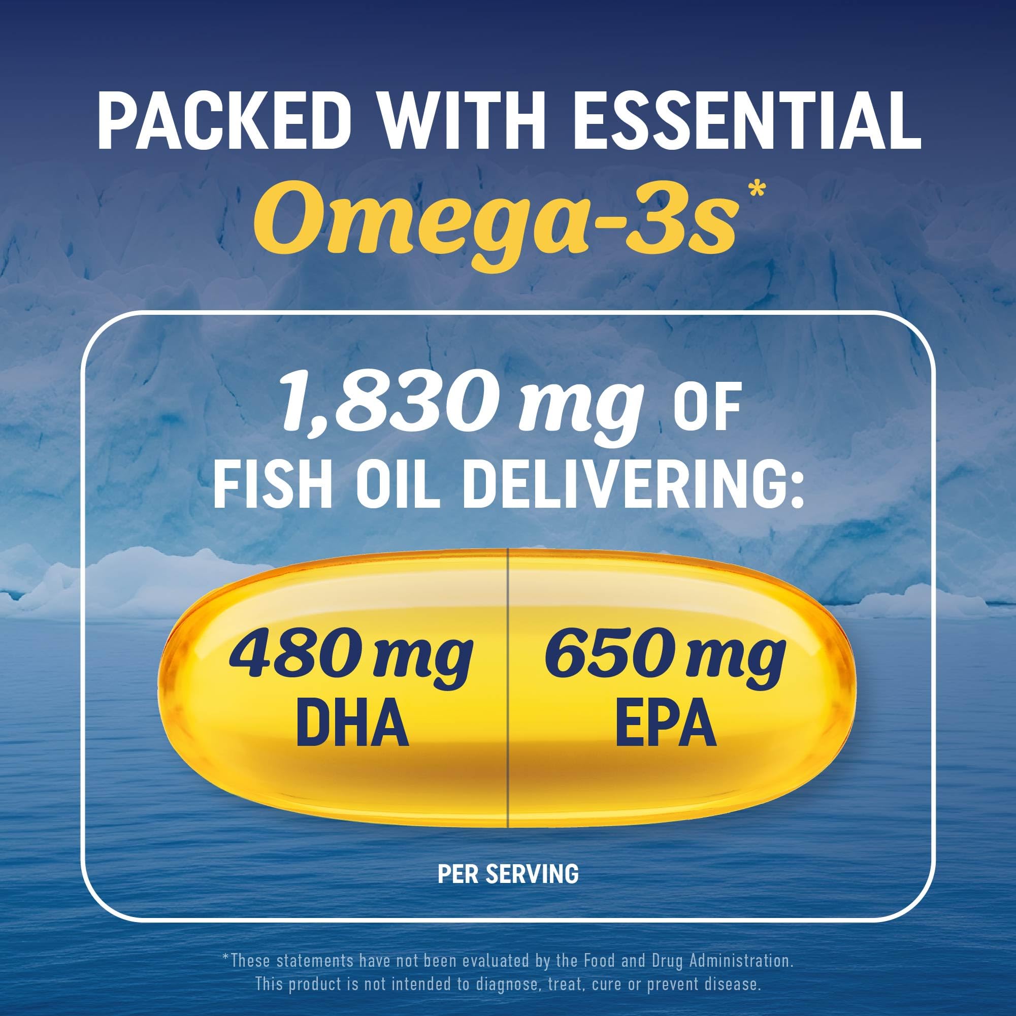 MAV NUTRITION Omega-3 with Vitamin D3 lemon flavour
