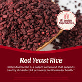 MAV NUTRITION Red Yeast Rice Supplement 1200mg bottle with label