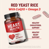 MAV NUTRITION Red Yeast Rice Supplement 1200mg side view