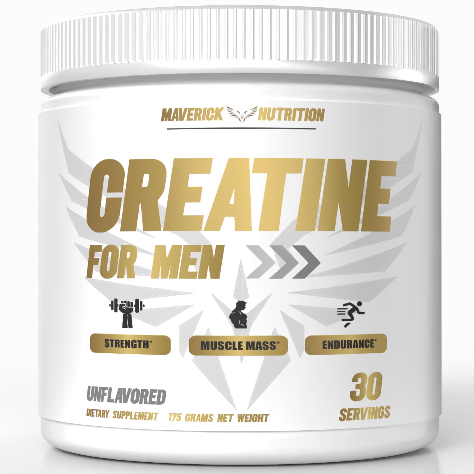 Maverick Nutrition Creatine Monohydrate 150g front view