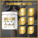 Maverick Nutrition Creatine Monohydrate 150g in a gym setting