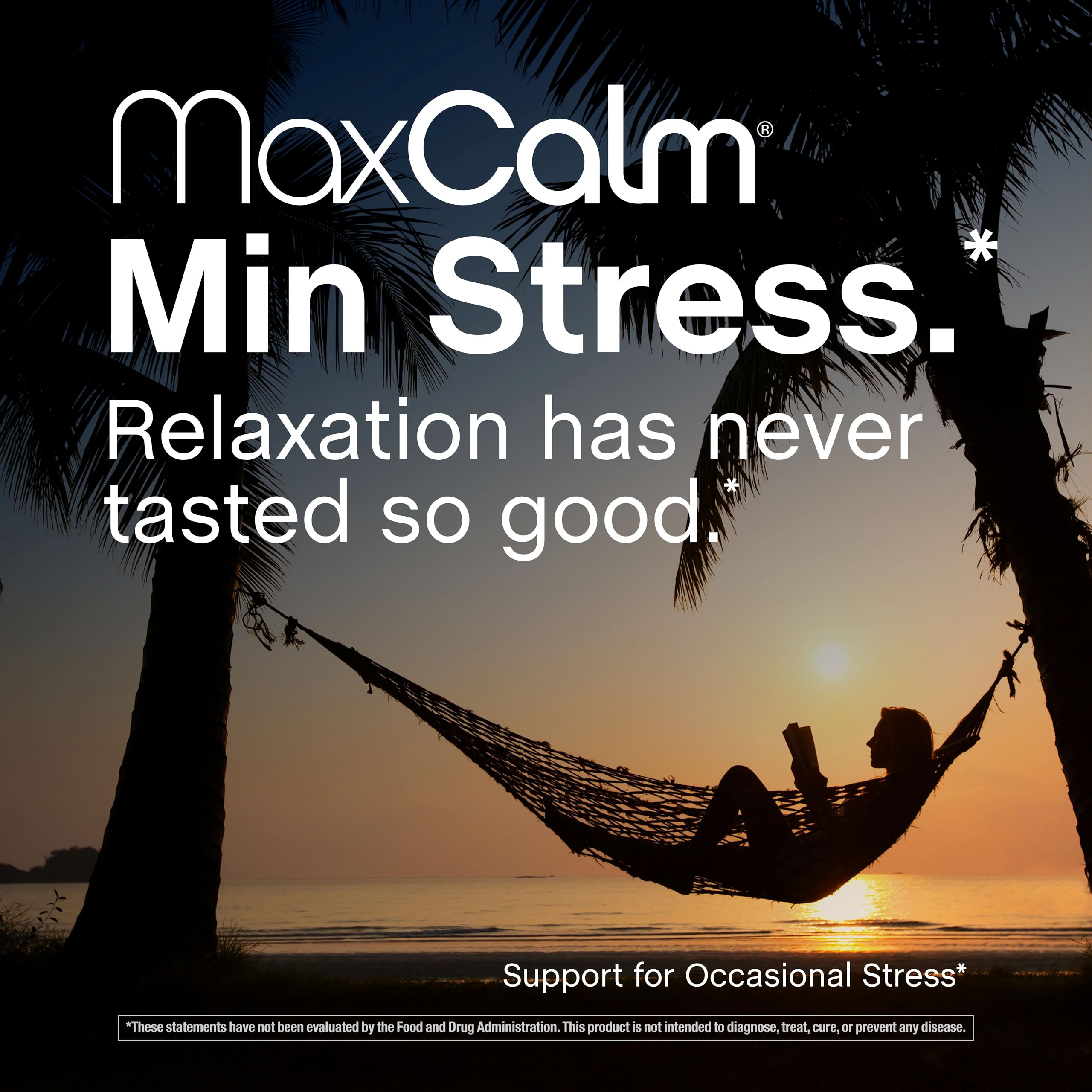 Max Calm Magnesium Supplement Raspberry-Lemonade stick pack with fresh raspberries