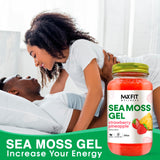 MAX FIT Sea Moss Gel 24 oz jar side view