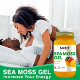 MAX FIT Sea Moss Gel 24 oz jar with lid