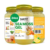 MAX FIT Sea Moss Gel 24 oz mason jar front view
