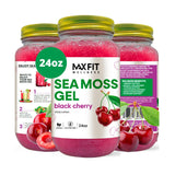 MAX FIT Sea Moss Gel 24 oz mason jar front view