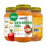 MAX FIT Sea Moss Gel 24 oz mason jar front view