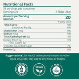 MAX FIT Sea Moss Gel 24 oz mason jar side view