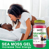 MAX FIT Sea Moss Gel 24oz jar side view