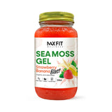 MAX FIT Sea Moss Gel on a wooden table