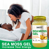 MAX FIT Sea Moss Gel texture close-up