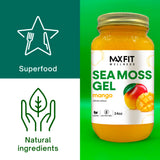 MAX FIT Sea Moss Gel texture close-up