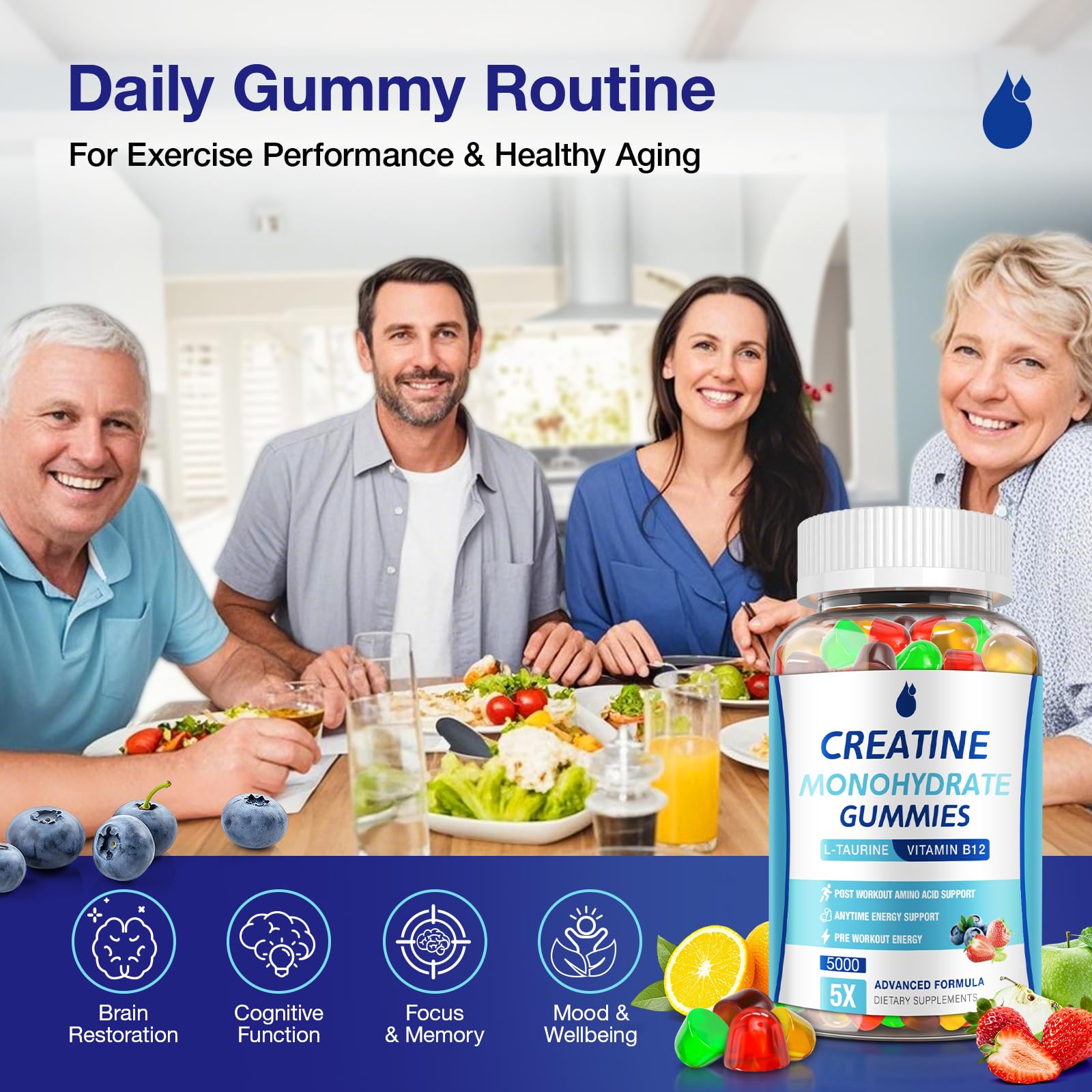 MaxHemp Creatine Gummies ingredients list
