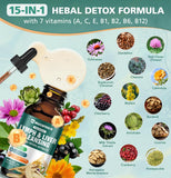 MaxHemp Lymphatic Drainage Drops 23 In 1 packaging details