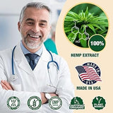 MaxHemp Natural Drops Omega 3-6-9 back view
