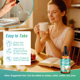Maxhemphealth Echinacea Lymphatic Drainage Drops 60ML on a wooden table