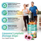 Maxhemphealth Echinacea Lymphatic Drainage Drops 60ML with measuring dropper