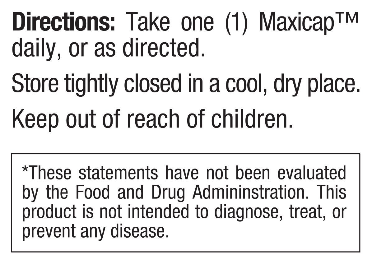 Maxi Health B-Complex Vitamins 200g packaging details