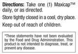 Maxi Health B-Complex Vitamins 200g packaging details