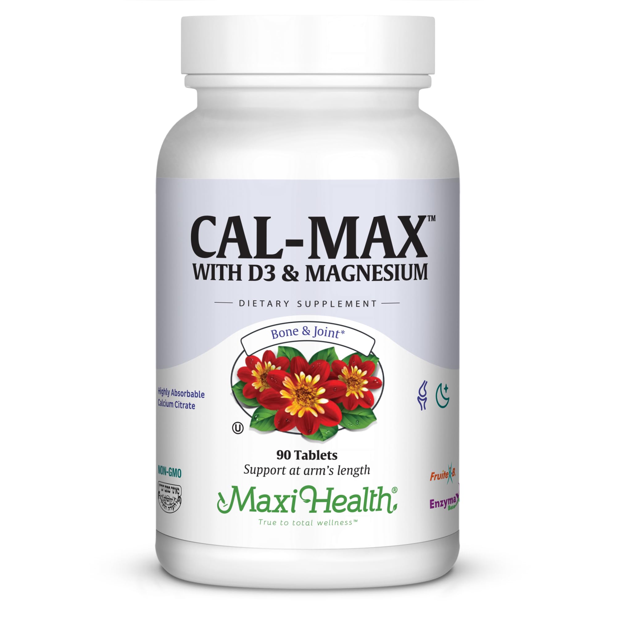 Maxi Health Cal Max bottle front view