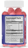 Maxi Health Calci-Licious! Gummies side view showing serving size