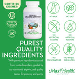 Maxi Health Calcium & Magnesium Chewable Tablets with dosage instructions