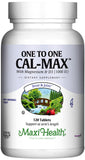 Maxi Health Calcium Supplement front view with packaging
